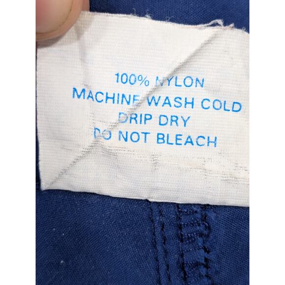 Vtg Breakers Shorts Mens 34 Nylon Bermudas Sailing Angles Surfing Cargo Pockets - Picture 8 of 10